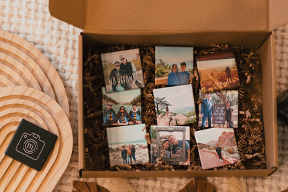 Set of 9 Custom Photo Magnets - Support Outreach with Personalized Photo Magnets | Fundraising Magnets | Meaningful Keepsake Gift | Photo Magnets for Nonprofit Fundraising